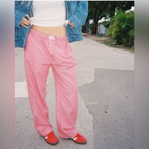 Parke Red Striped Boxer Pants Valentine’s Day Limited Edition